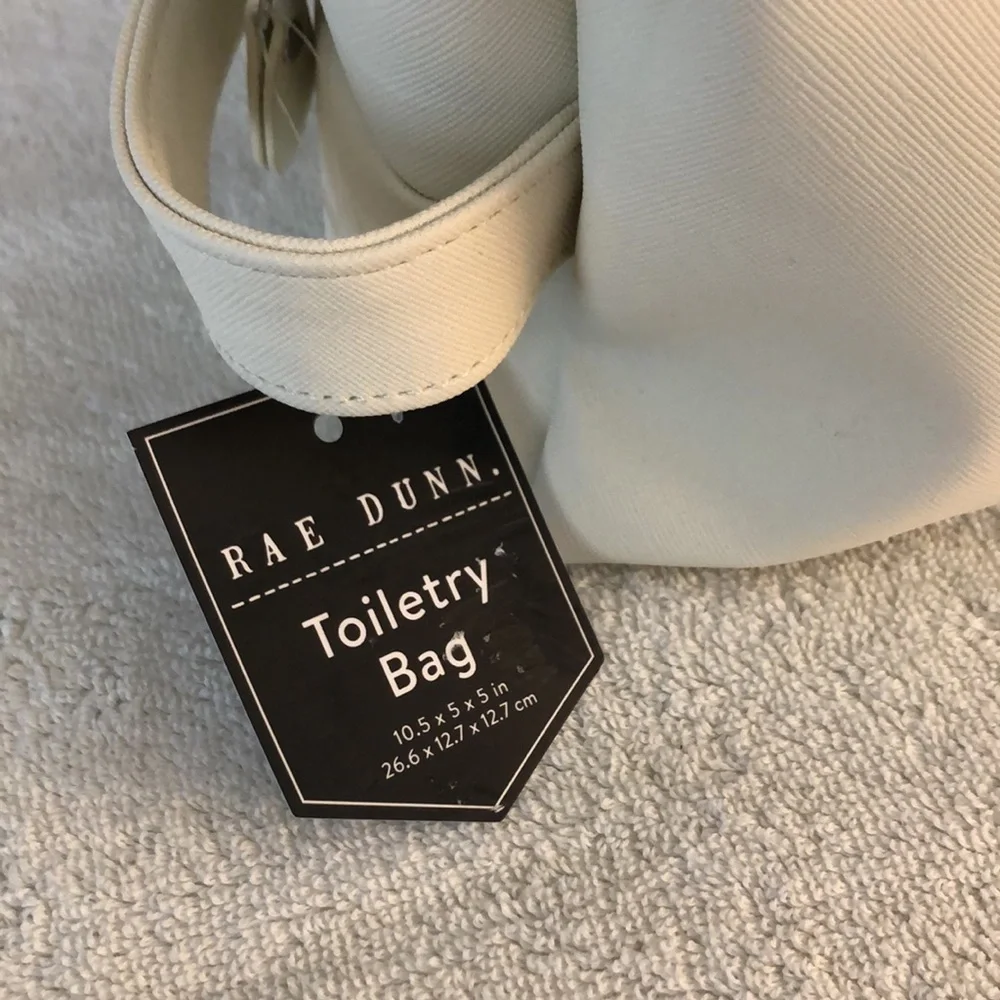 Rae Dunn travel bag for toiletries